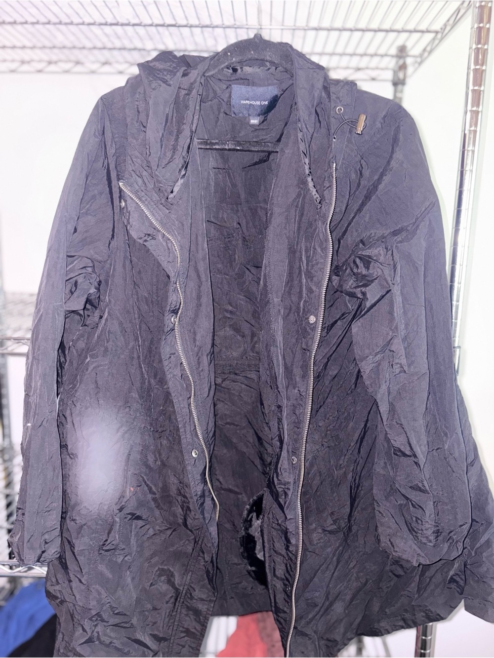 Lightweight Hooded Black Raincoat - Modern Everyday Outerwear